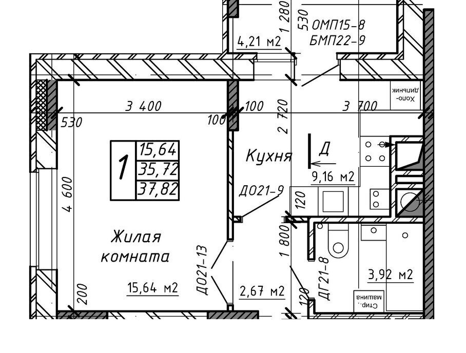 квартира г Калуга ул Азаровская 40к/4 фото 1