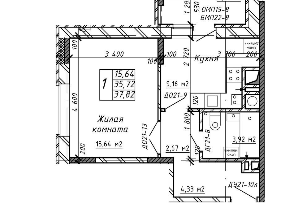 квартира г Калуга ул Азаровская 40к/4 фото 1