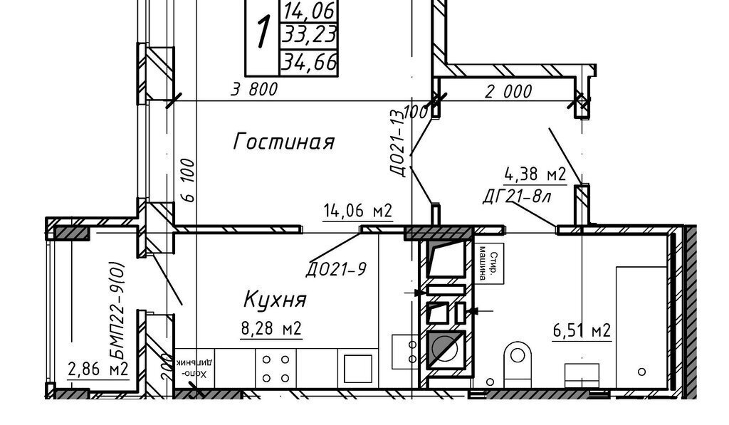 квартира г Калуга ул Азаровская 40к/4 фото 1