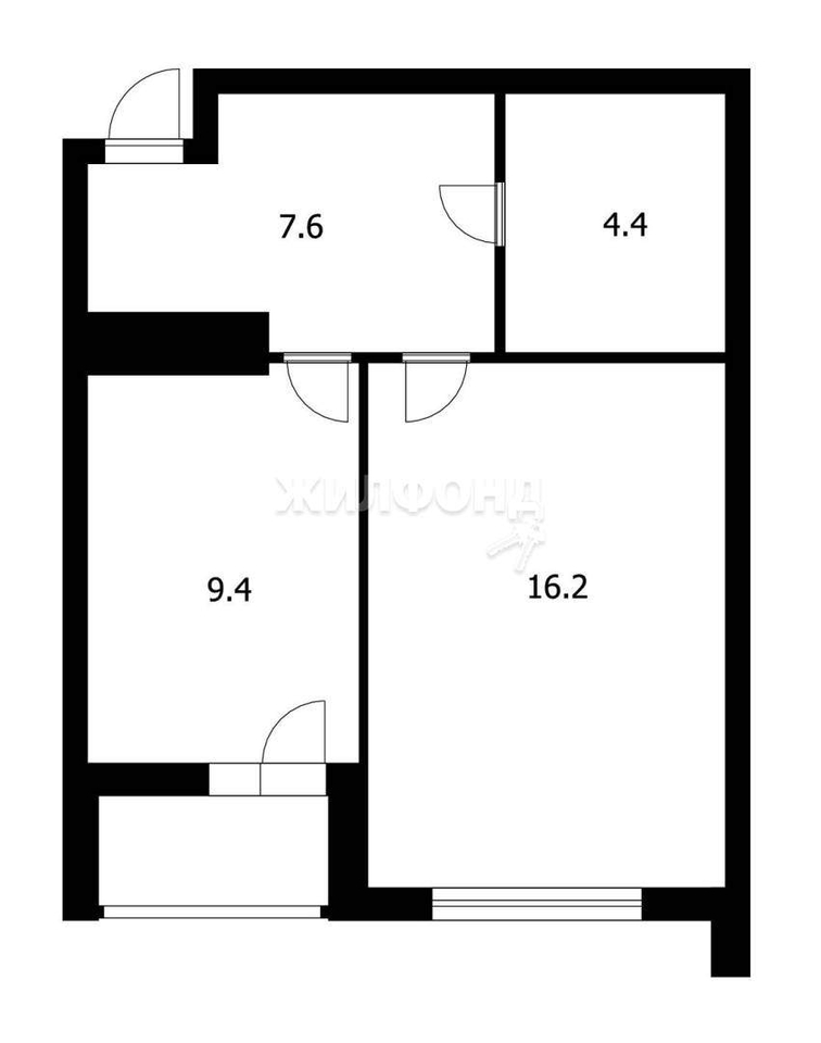 квартира г Новосибирск ул Зорге 273 Площадь Маркса фото 2