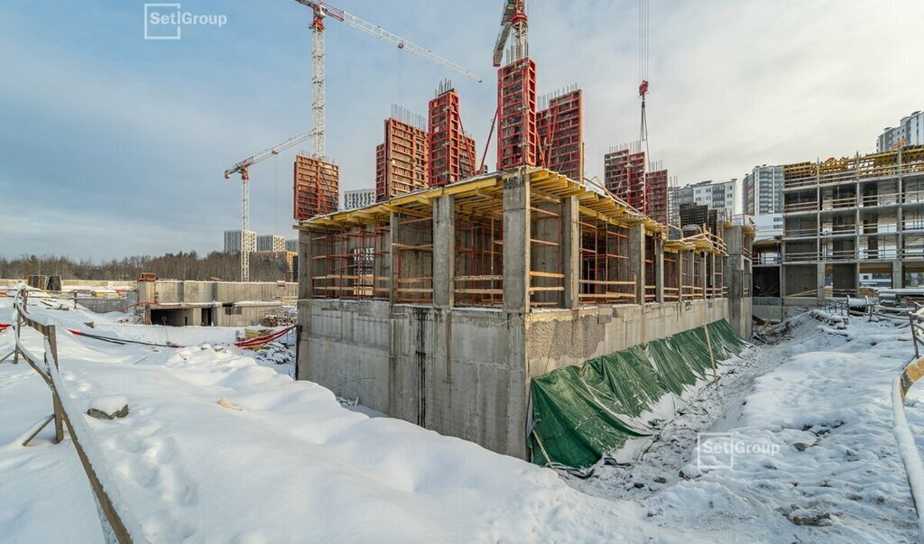 квартира г Санкт-Петербург метро Проспект Просвещения р-н Приморский муниципальный округ Коломяги фото 18