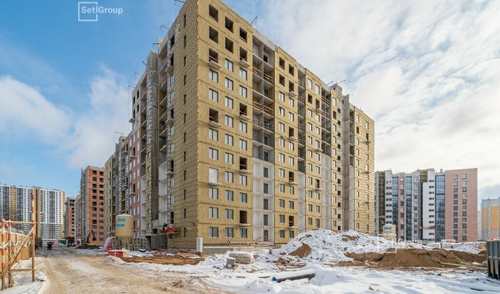 квартира г Санкт-Петербург метро Комендантский Проспект р-н Приморский муниципальный округ Коломяги, жилой комплекс Прайм Приморский фото 18