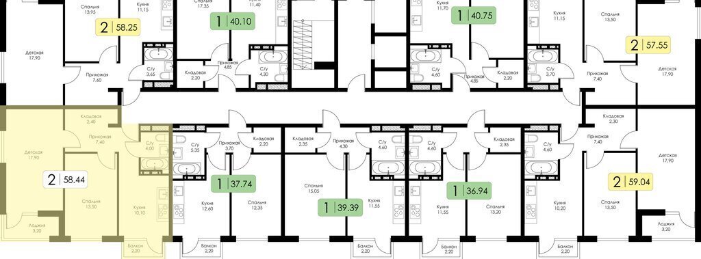 квартира г Смоленск ул Воинов-интернационалистов 12 фото 1