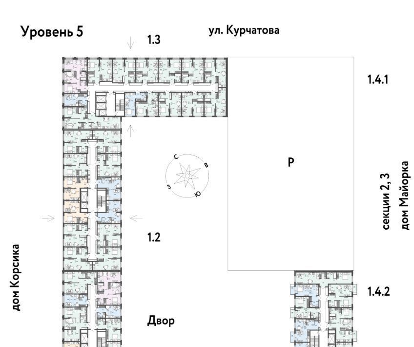 квартира г Тюмень р-н Калининский ЖК Остров-сад Калининский административный округ фото 2