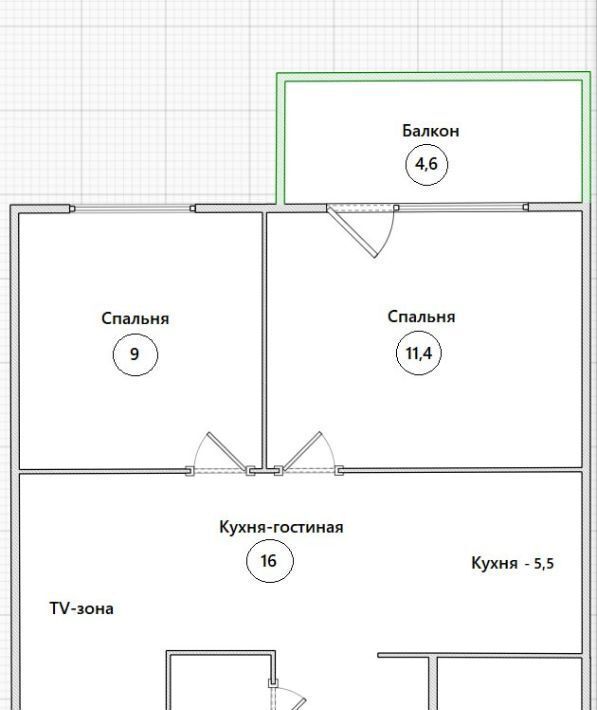 квартира г Тольятти р-н Автозаводский ул Спортивная 85 фото 25