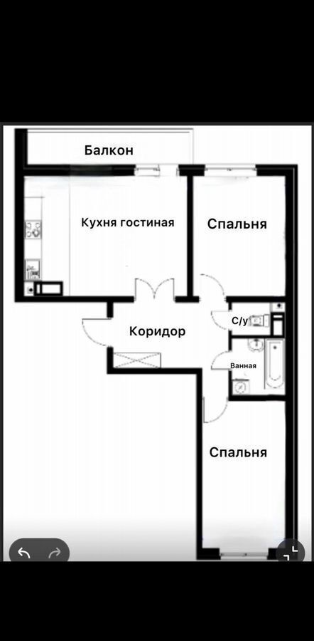 квартира г Краснодар р-н Прикубанский ул им. Героя Ростовского 8к/5 фото 8