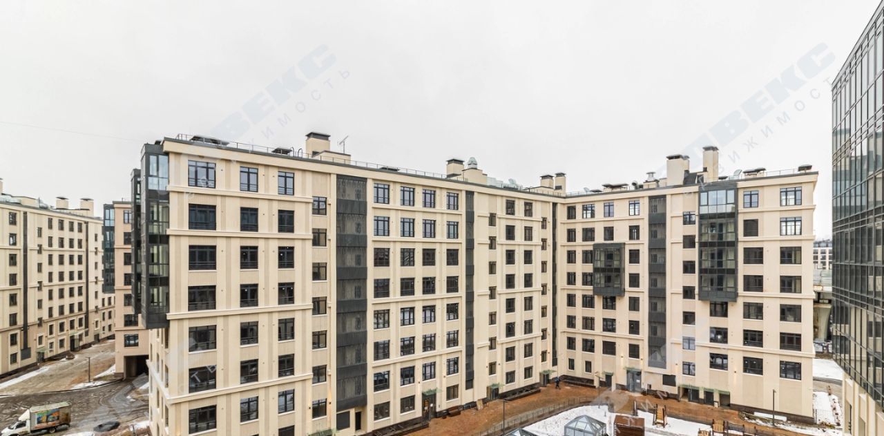 квартира г Санкт-Петербург метро Спортивная ул Ремесленная 15 ЖК Neva Residence округ Петровский фото 3