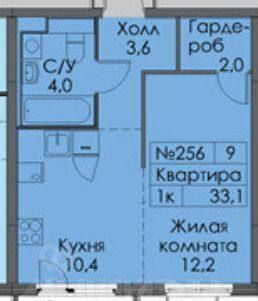 квартира р-н Всеволожский д Новое Девяткино ул Главная 14 Девяткино, Новодевяткинское сельское поселение фото 14