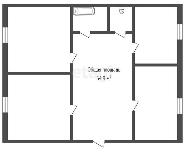 квартира г Березовский ул 8 Марта 3 фото 25