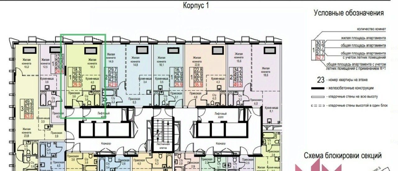 квартира г Москва метро Волгоградский проспект ул Новоостаповская 20 Апарт-комплекс «HighWay» муниципальный округ Южнопортовый фото 2