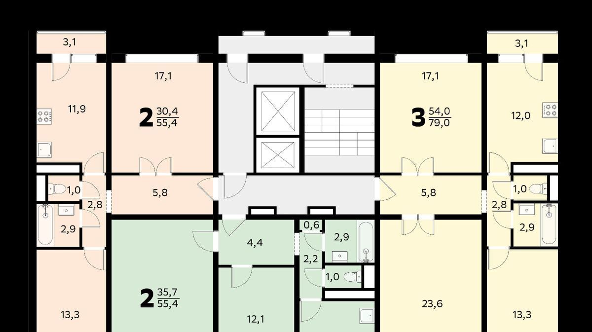 квартира г Москва метро Коломенская б-р Кленовый 26 фото 22