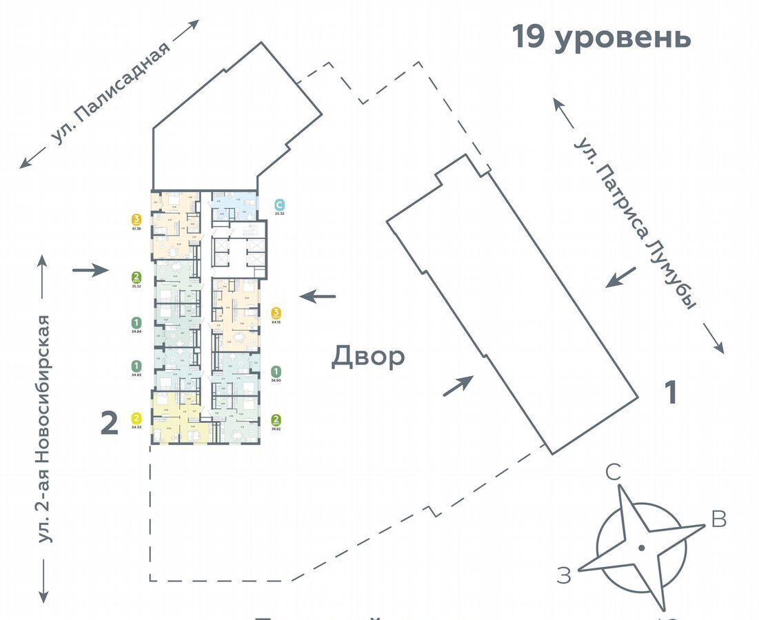 квартира г Екатеринбург Ботаническая ул Патриса Лумумбы 4 фото 3