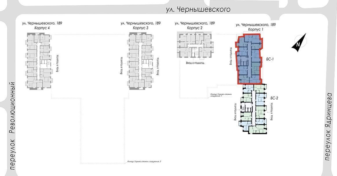 квартира г Барнаул р-н Центральный ул Чернышевского 189 ЖК «Современник» корп. 1 фото 11