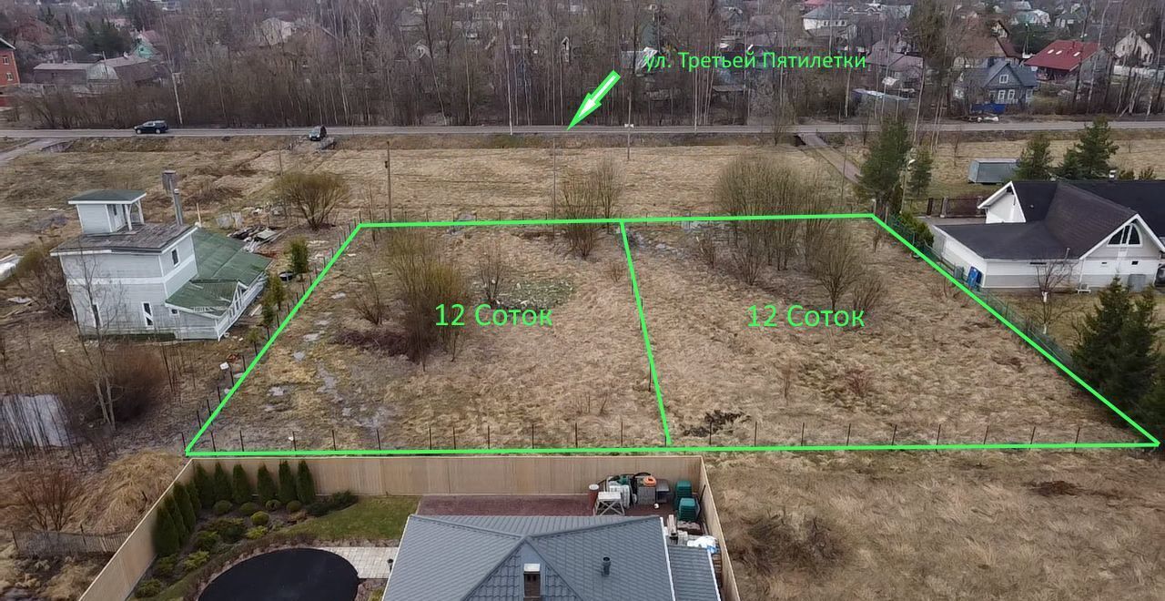 земля г Санкт-Петербург п Александровская ул Третьей Пятилетки 21 р-н Пушкинский Пулковское шоссе, 8 км фото 1