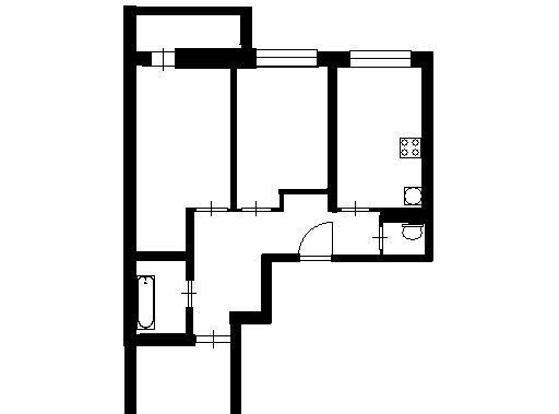 квартира г Сургут ул Энтузиастов 37 2-й фото 2