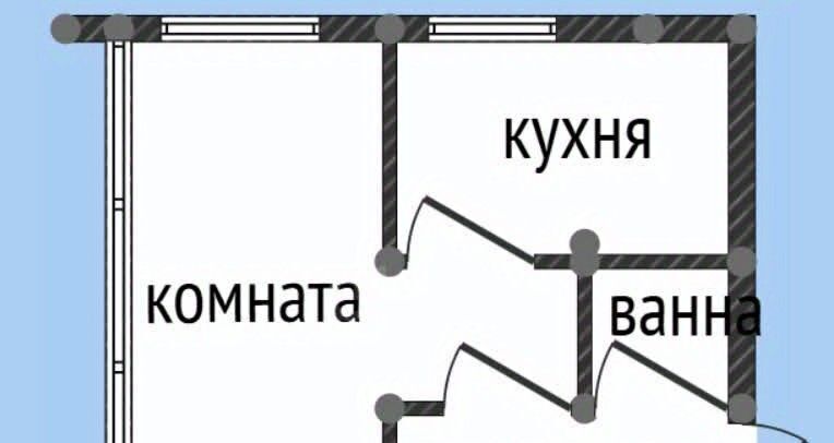 квартира г Казань ул Халева 15 Аметьево фото 2