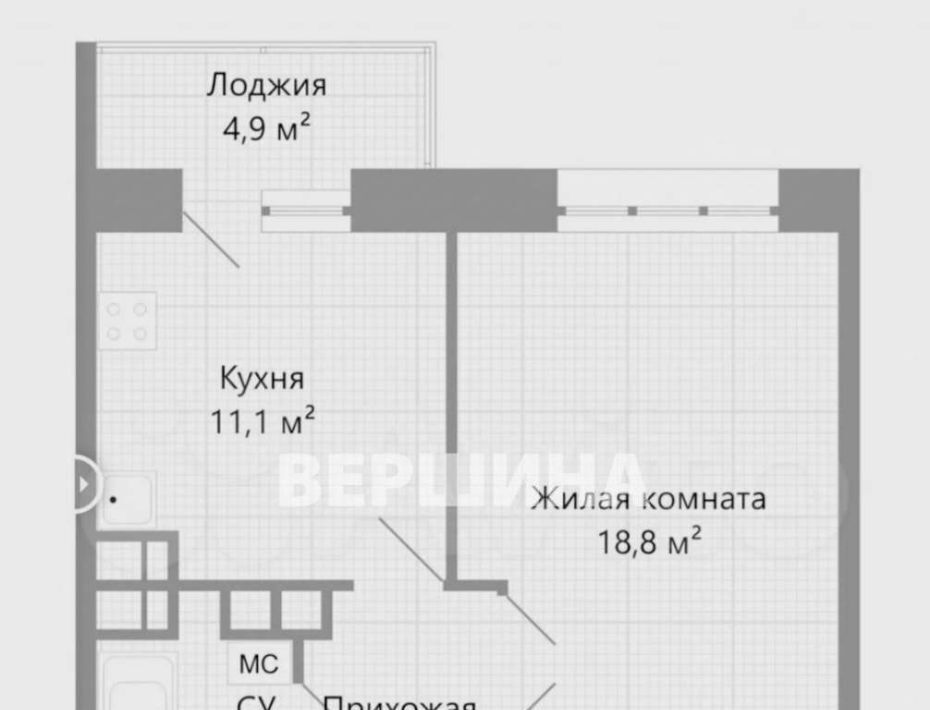 квартира г Пятигорск ул Булгакова 23 фото 10