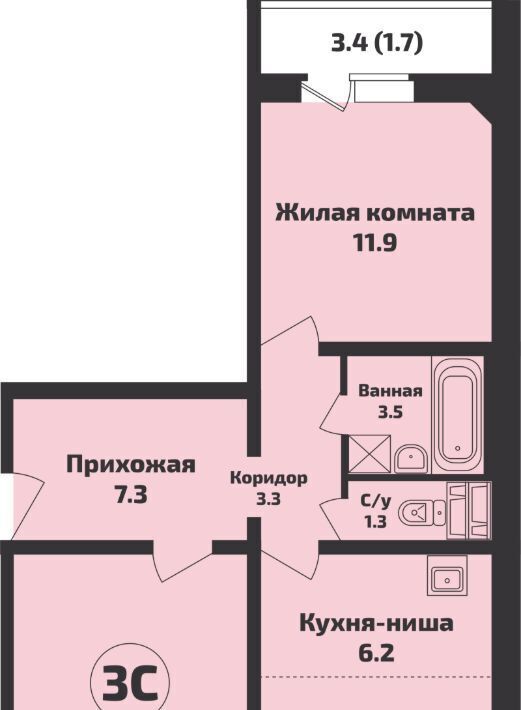 квартира р-н Новосибирский п Садовый мкр Приозерный 712 Станционный сельсовет, Заельцовская фото 1