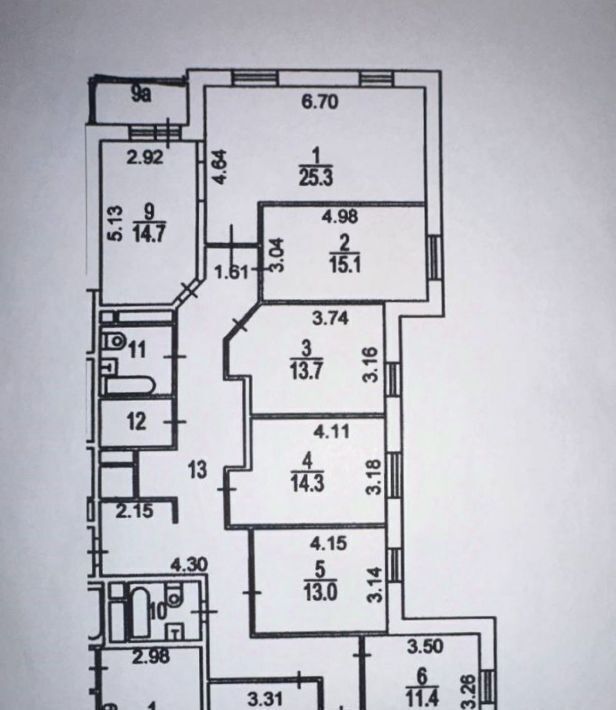 квартира г Москва метро Рассказовка ул Федосьино 2 фото 2