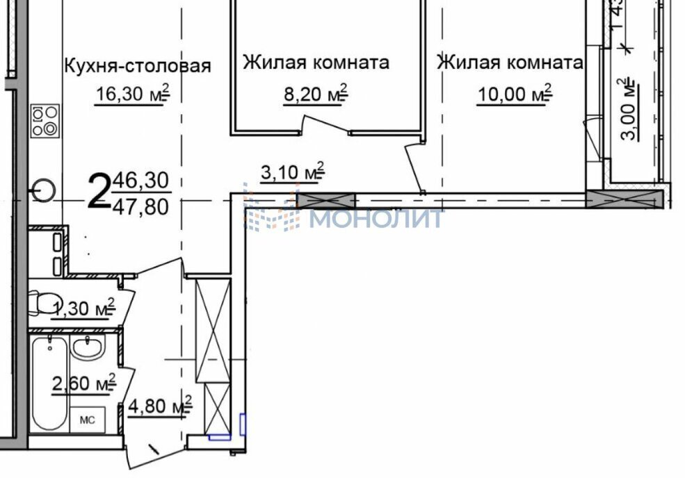 квартира г Нижний Новгород Парк культуры ул Красноуральская 11 фото 1