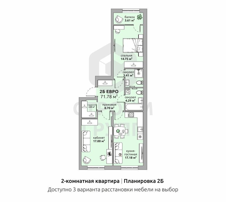 квартира г Ковров ул Озерная 35 фото 1