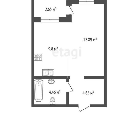 квартира дом 2к/1 Центральный административный округ фото