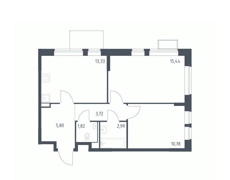 квартира г Москва метро Ховрино ЖК Молжаниново к 5 фото 1