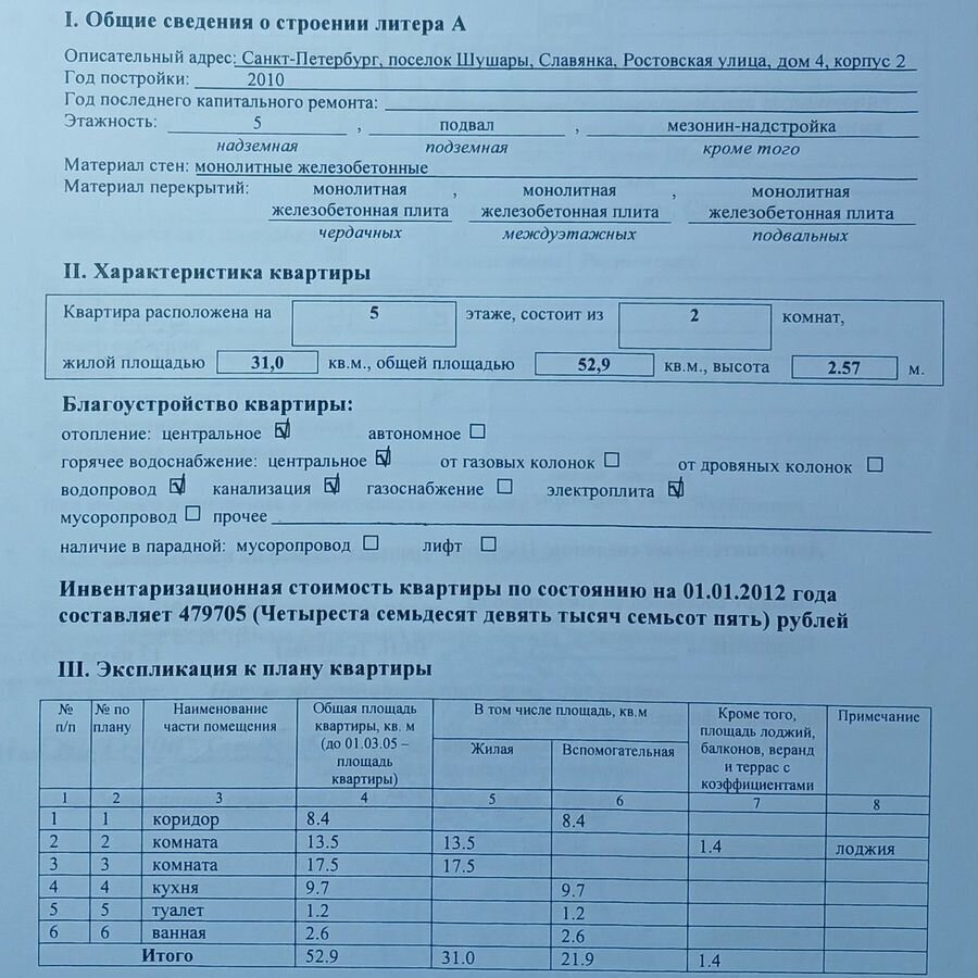 квартира г Санкт-Петербург п Шушары Славянка ул Ростовская 4к/2 р-н Пушкинский фото 20