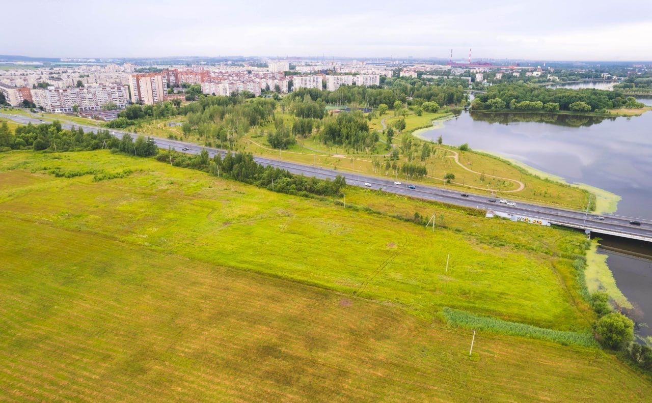 земля р-н Тосненский Московское шоссе, 14 км, Тельмановское городское поселение, участок Мокколово, Санкт-Петербург, Колпино фото 12