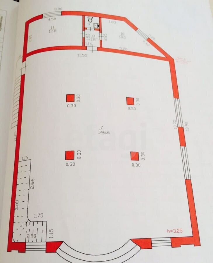 офис г Краснодар р-н Центральный ул Северная 466/1 фото 9