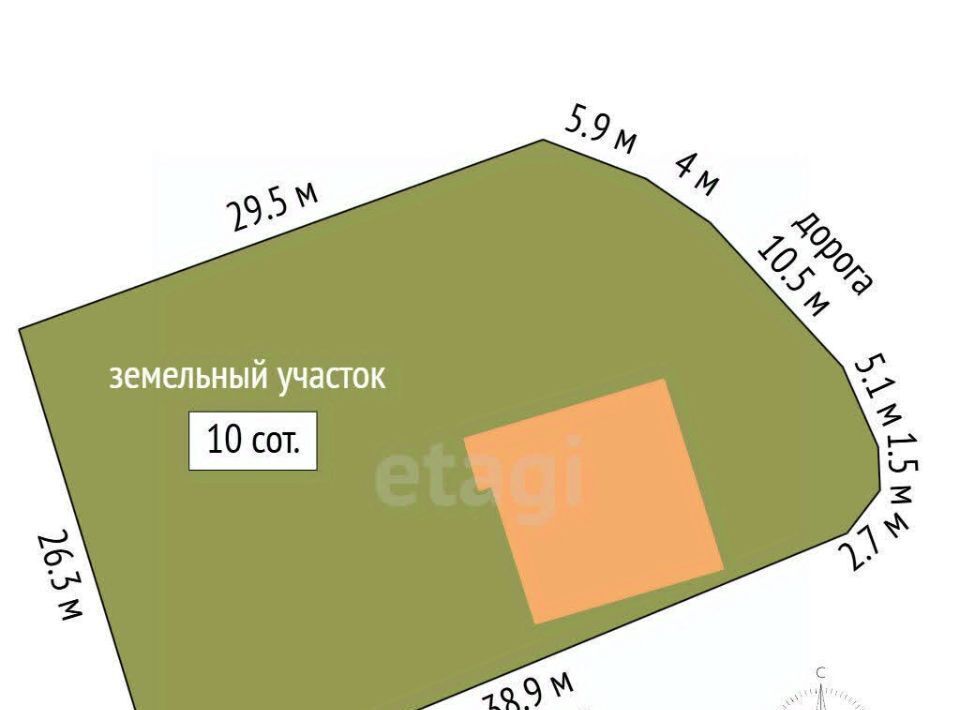 земля р-н Симферопольский с Перевальное ул Партизанская с пос, Добровское фото 2