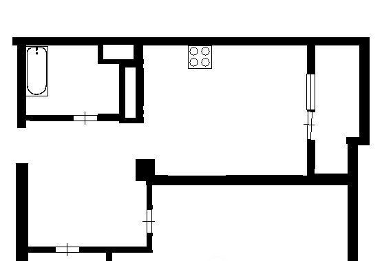 квартира г Омск р-н Кировский ул Дианова 20к/2 фото 2