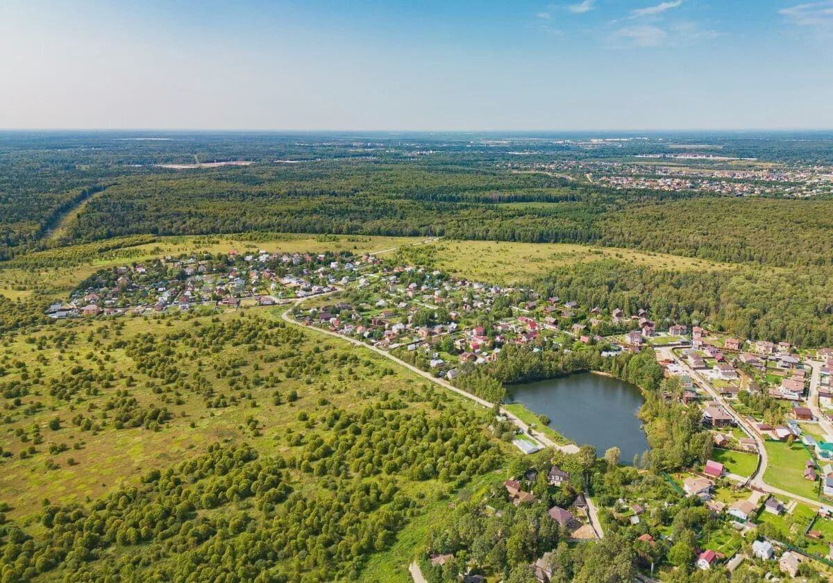 земля городской округ Наро-Фоминский г Апрелевка 29 км, коттеджный пос. Кедрица, 3-я очередь, Киевское шоссе фото 7