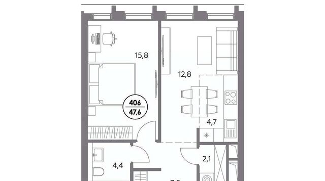 квартира метро Бауманская ул Фридриха Энгельса 56с/9 фото