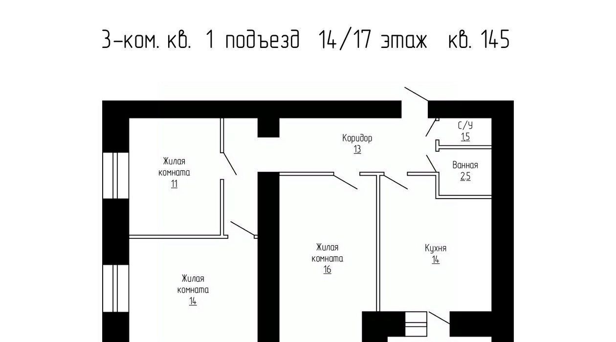 квартира р-н Тамбовский д Крутые Выселки ул. Ю. А. Жоголева, 3 фото 1