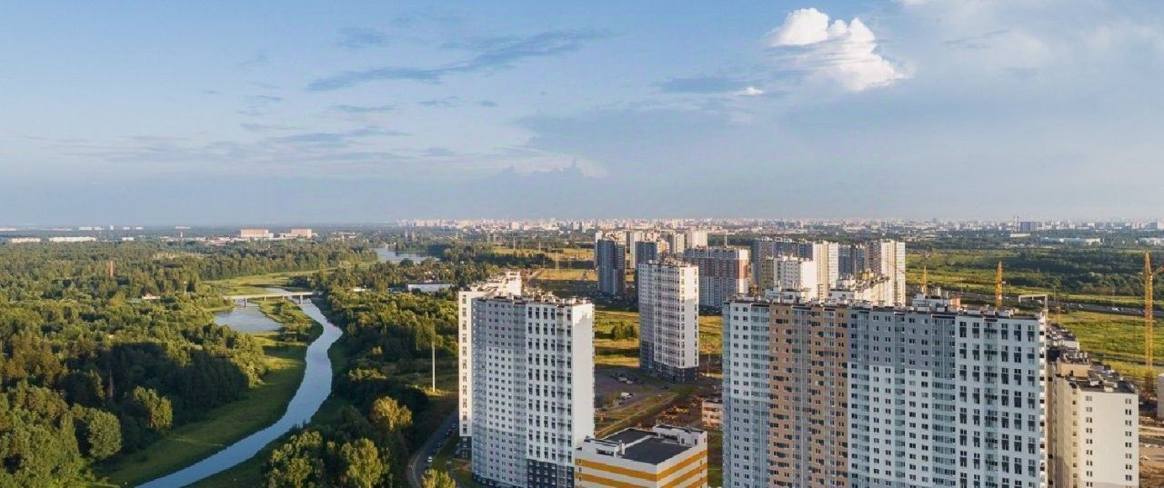 квартира г Санкт-Петербург метро Гражданский Проспект ул Пейзажная 6 фото 4