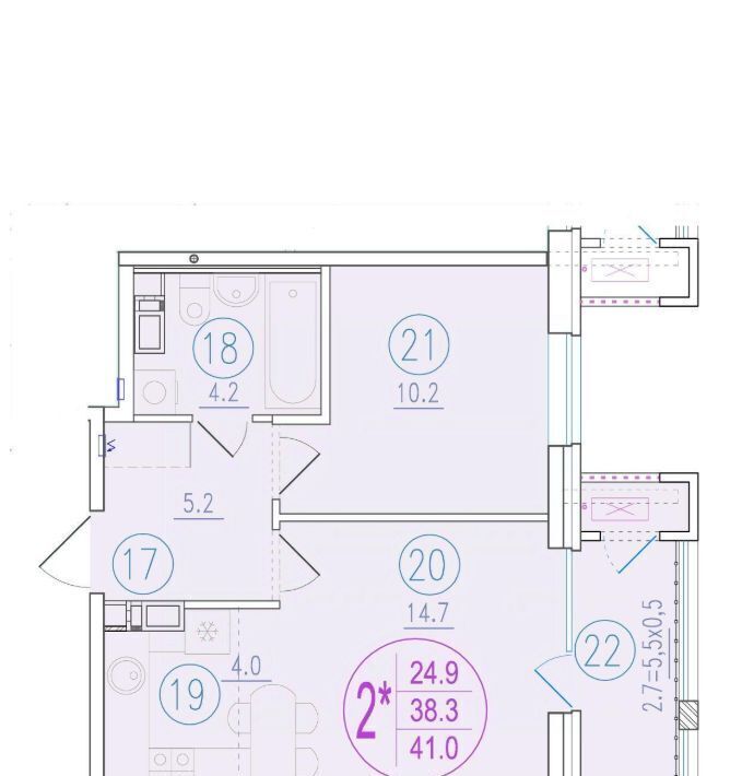 квартира г Ростов-на-Дону р-н Советский ул Благодатная 164 фото 1