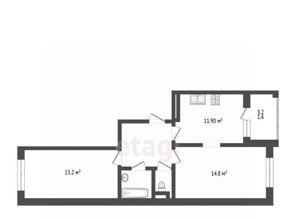 квартира г Видное ЖК Живописный 4к/1 Бульвар Дмитрия Донского фото 2