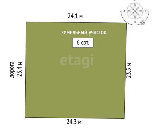 садовые участки 3-й массив, Рубиновая улица фото