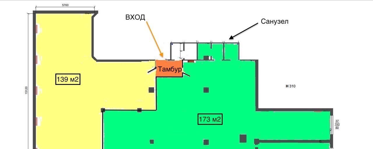 торговое помещение г Екатеринбург р-н Кировский Динамо ул Шевченко 20 фото 2