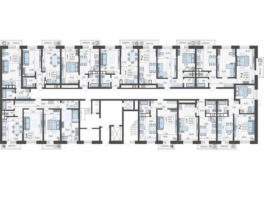 квартира г Краснодар микрорайон 9-й километр ул Ярославская 115/5 фото 2