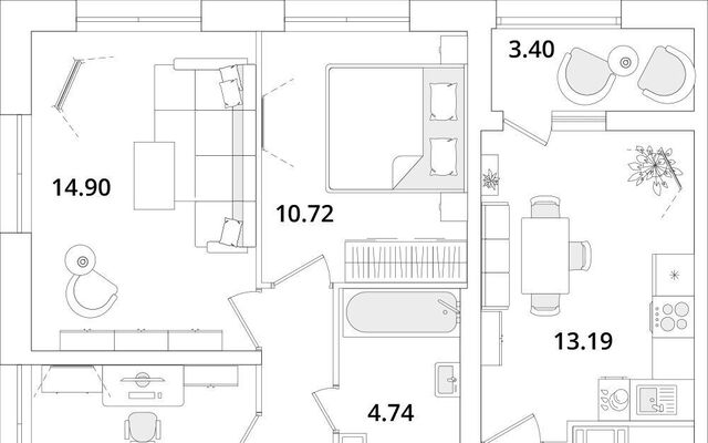 метро Лесная дом 3к/3 фото