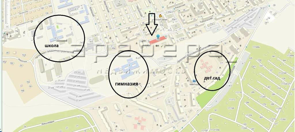 квартира г Красноярск р-н Ленинский Черёмушки ул Тобольская 35а фото 4