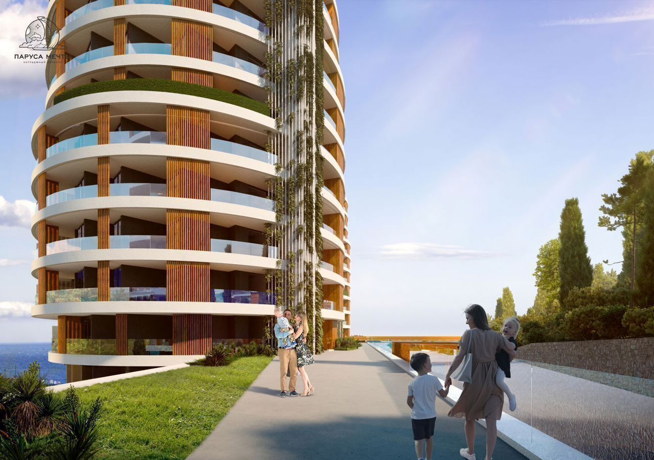 квартира г Ялта ул Войкова МФК «Резиденция Дарсан» з/у. 39А, корп. 3 фото 5