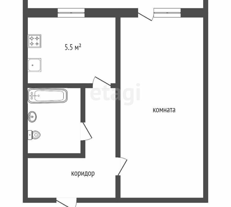 квартира г Ярославль р-н Дзержинский ул Громова 12 фото 8
