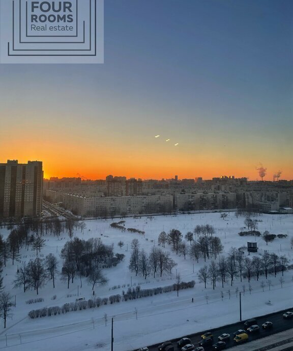 квартира г Санкт-Петербург ул Бухарестская 118к/1 Дунайская фото 1