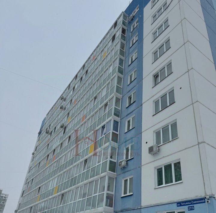квартира г Новосибирск Золотая Нива ул Татьяны Снежиной 27/3 фото 8