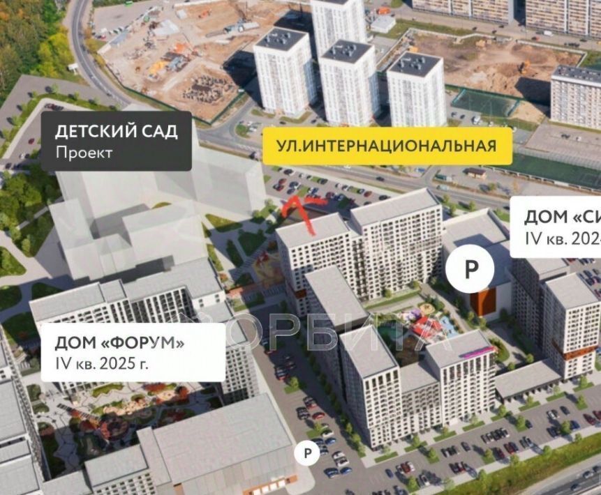 торговое помещение г Тюмень р-н Калининский ул Интернациональная 199к/9 фото 4
