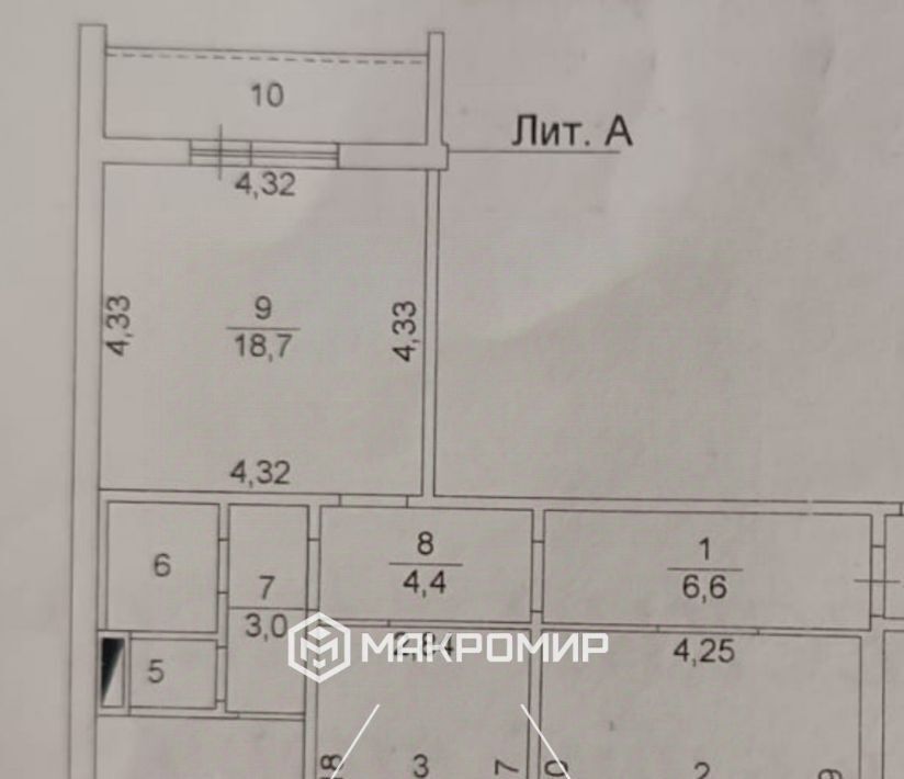 квартира г Челябинск р-н Тракторозаводский ул Трашутина 33 фото 17