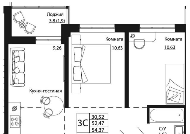 квартира р-н Пролетарский ул Текучева 370/2 фото